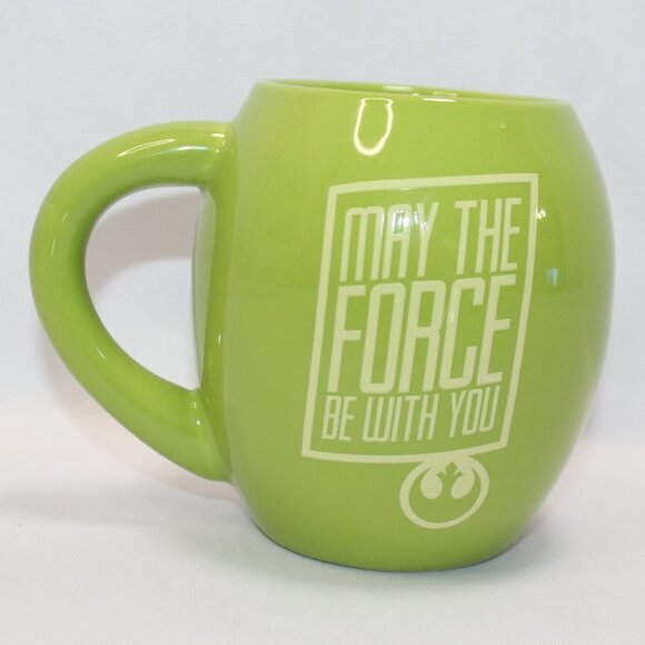 Green Yoda Starwars "May the Force be with You" 20oz Mug - Picture 3 of 13